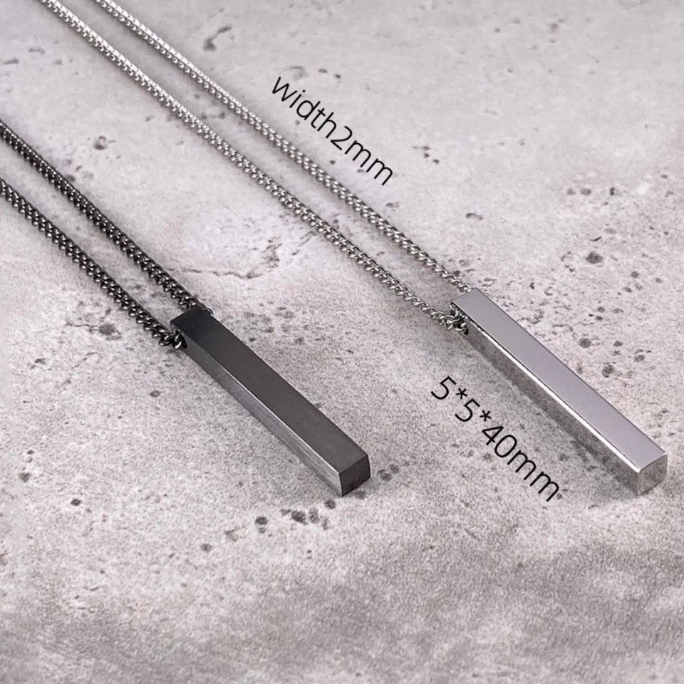 Vertical Bar Pendant