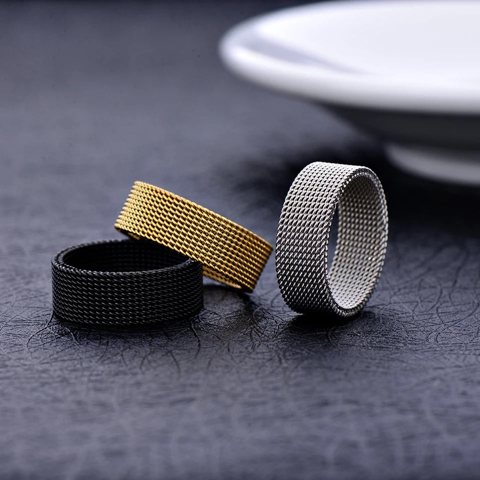 Mesh Wave Ring