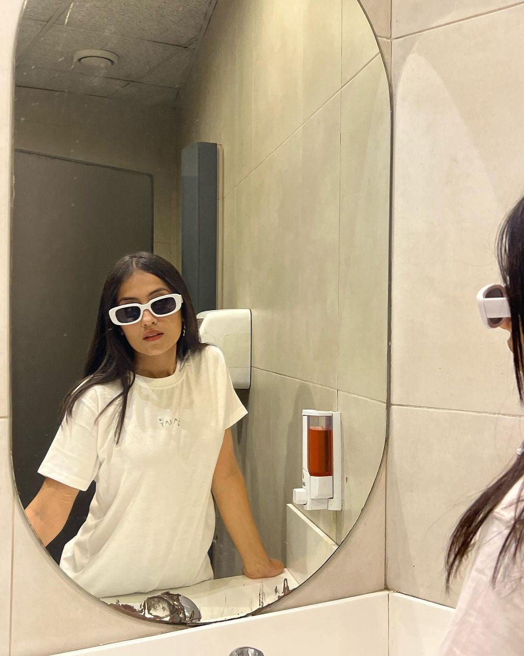 Retro Square White Shades